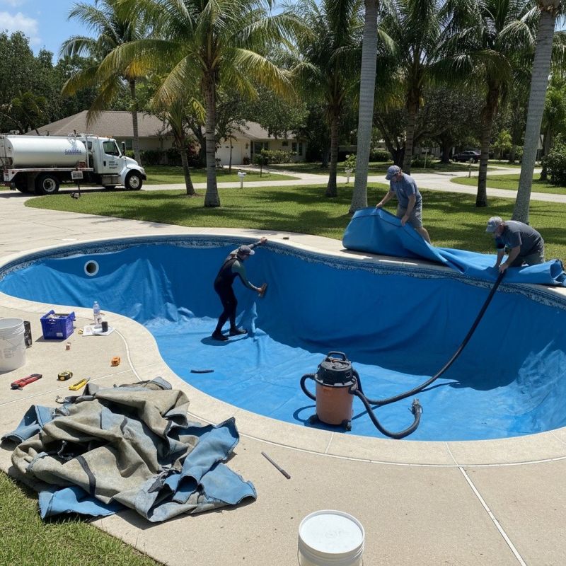 Pond Liner Installation