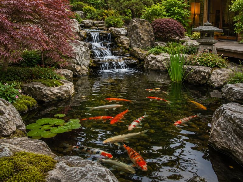 Fish Pond Installation in Ventura County, CA